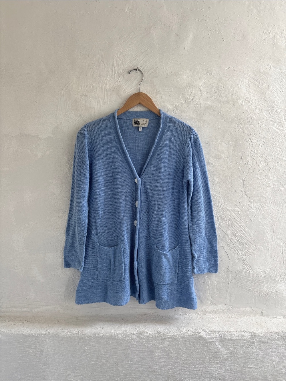 Habitat blue knit cardigan